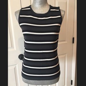 Calvin Klein Striped Sleeveless Top